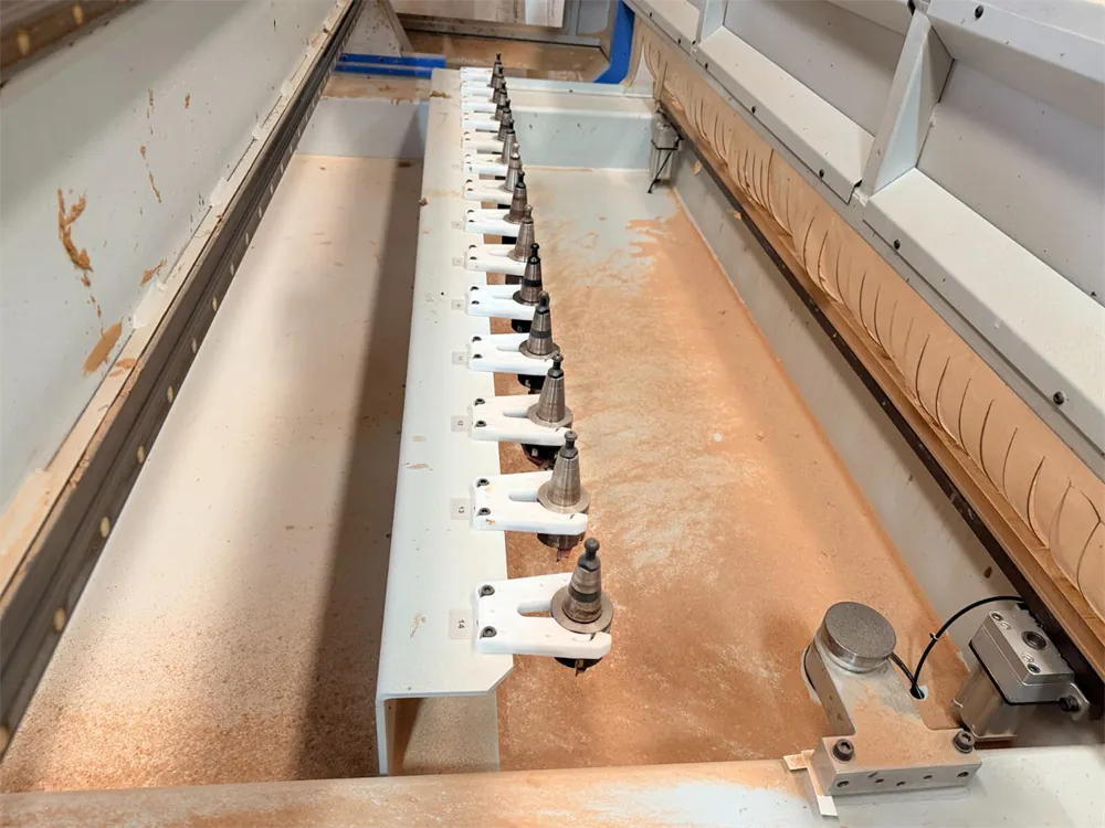 Poyraz Makina Drone 2128 Düz Tabla CNC Makinesi (2021) — 13/16