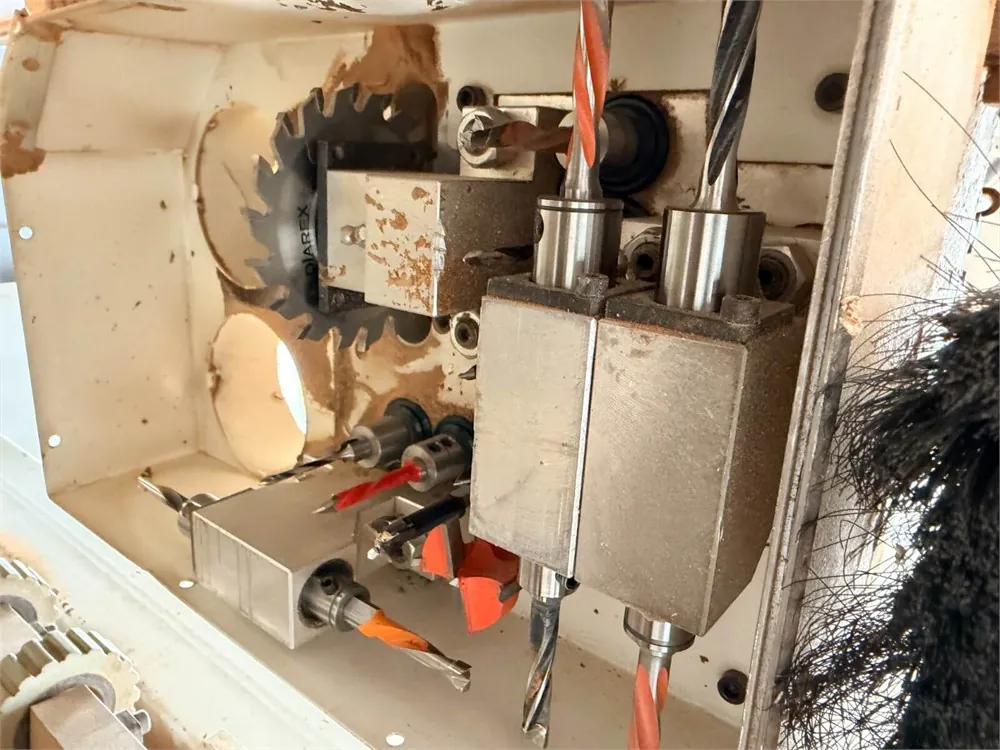 OMAKSAN 4000 X-Line Cnc Delik Makinesi (2020) — 11/12
