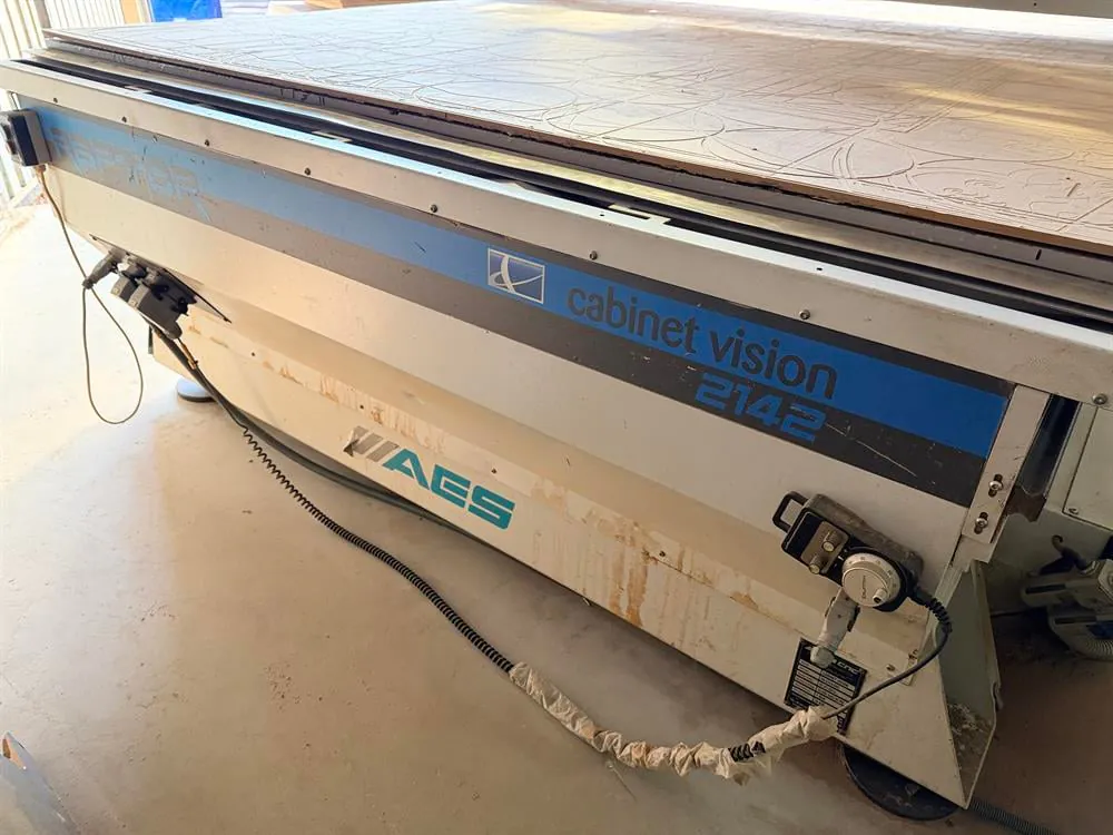AES Raptor Cabinet 2136 CNC Nesting Makinesi (2013) — 23/25