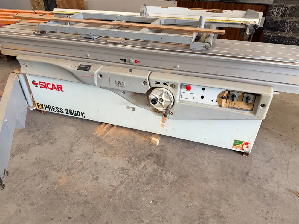 Sicar Express 3200 Çizicili Yatar Daire Testere (2006) — 3/5