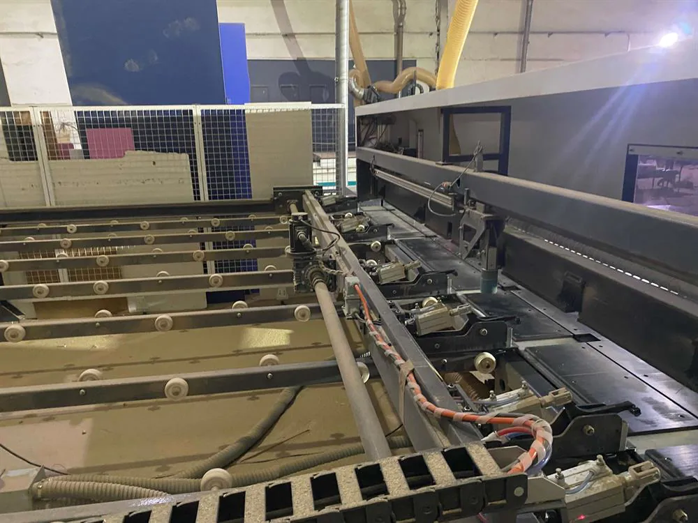 Törk Makine Mp 70 Rsx Önden Yüklemeli Panel Ebatlama Makinesi (2023) — 9/12