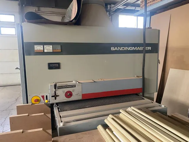 Sandingmaster SCSB2-1100 Kalibre Zımpara Makinesi