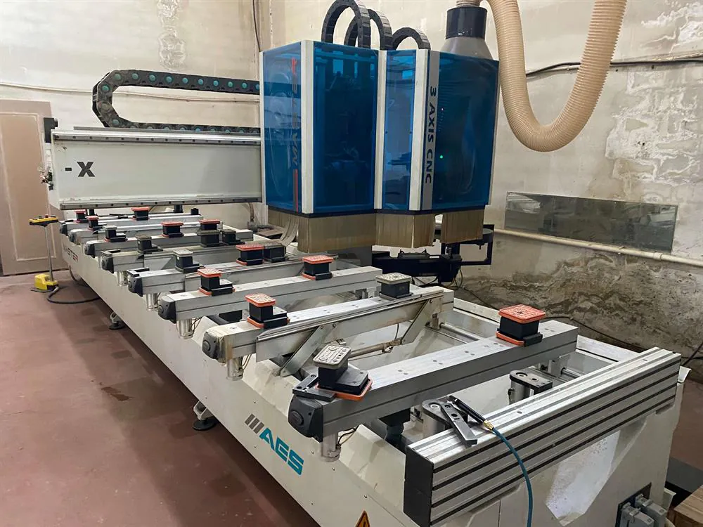 AES Master 1345 CNC Router (2013) — 3/12