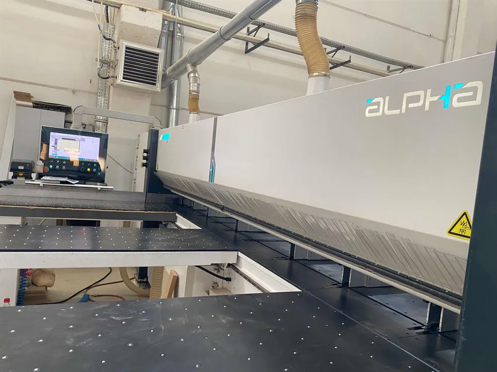 AES Alpha Ps 04 - 3800 Asansörlü Panel Ebatlama Makinesi (2022) — 4/15