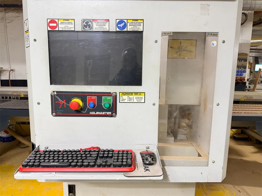 Omaksan Holemaster 4000 Xline CNC Delik Makinesi (2018) — 5/7