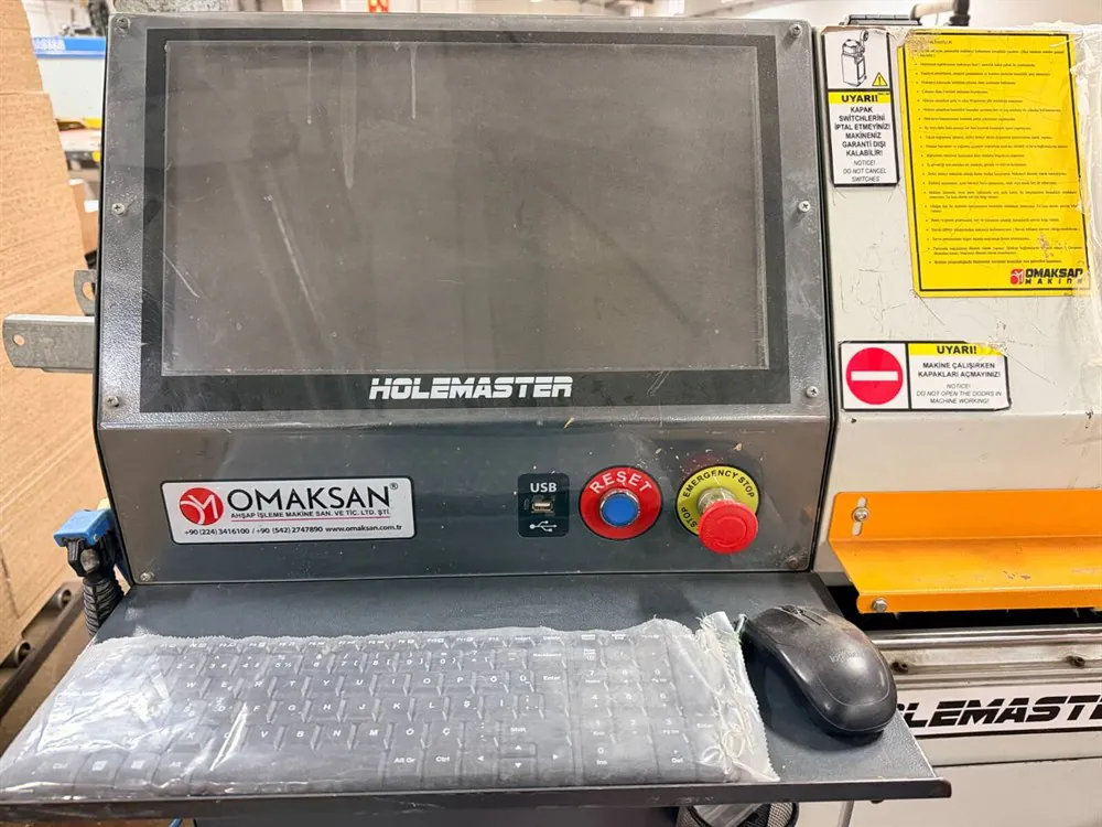 Omaksan Holemaster 1650 CNC Delik Makinesi (2015) — 5/7