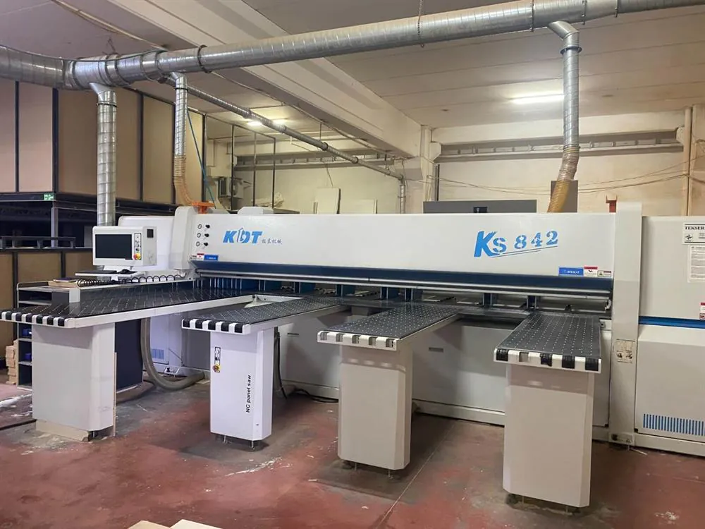 KDT KS 842 Önden Yüklemeli Panel Ebatlama Makinesi (2021) — 2/7