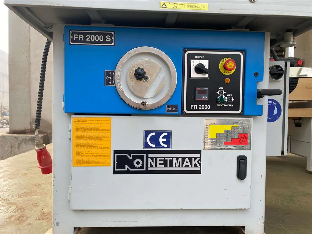 Netmak Fr 2000 S Freze Makinesi (2017) — 3/6