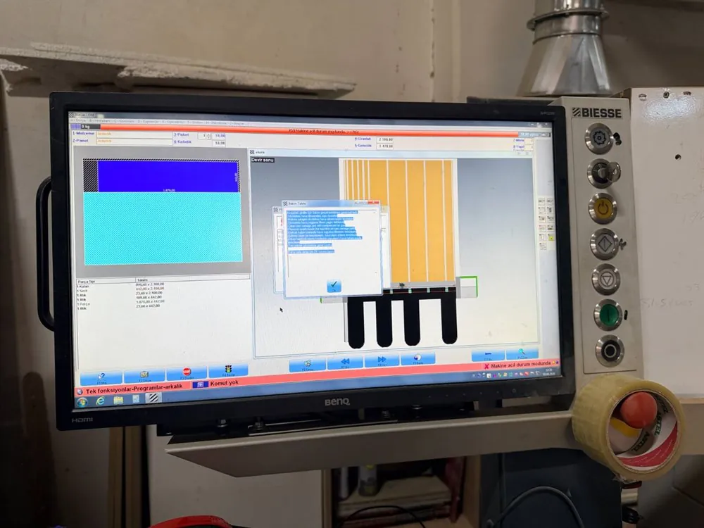 Biesse SK 4 Panel Ebatlama Makinesi (2017) — 7/7