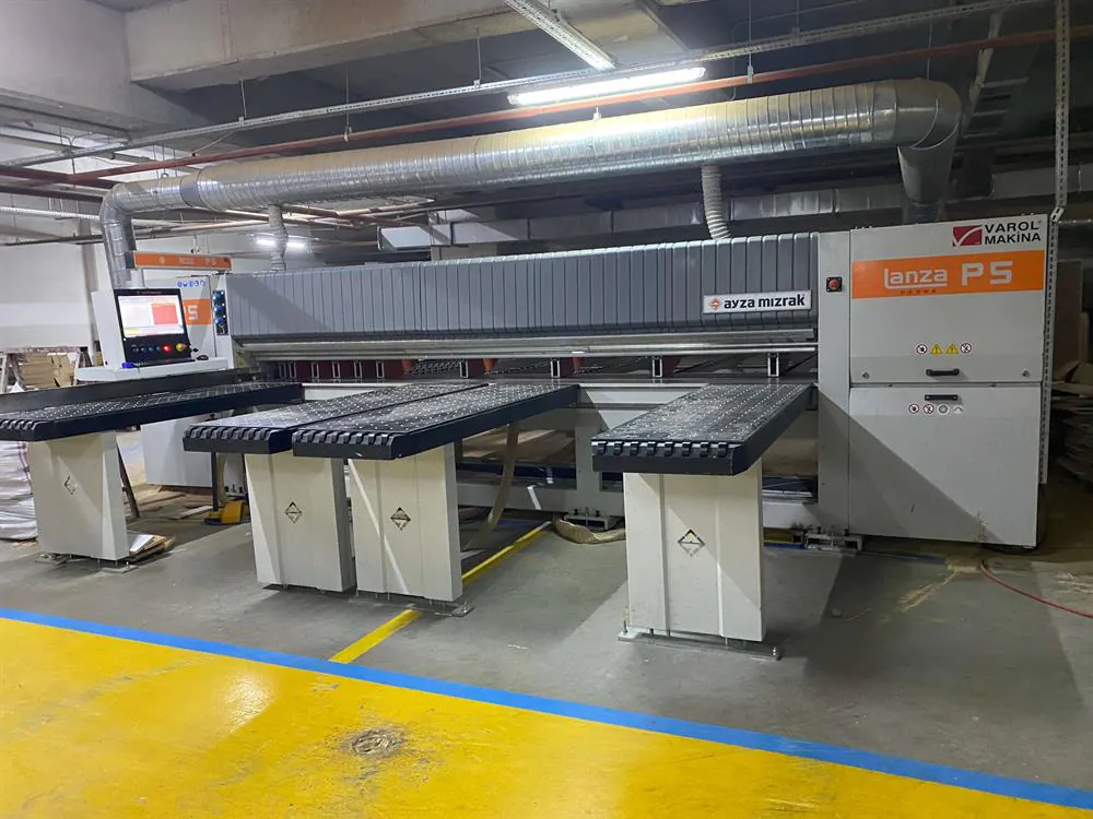 Ayza Mızrak Lanza 5 Önden Yüklemeli Panel Ebatlama Makinesi (2021) — 3/14