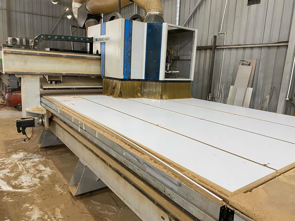 Aes Raptor 2142 Cabinet Vision Düz Tabla CNC Nesting Makinesi (2012) — 5/13