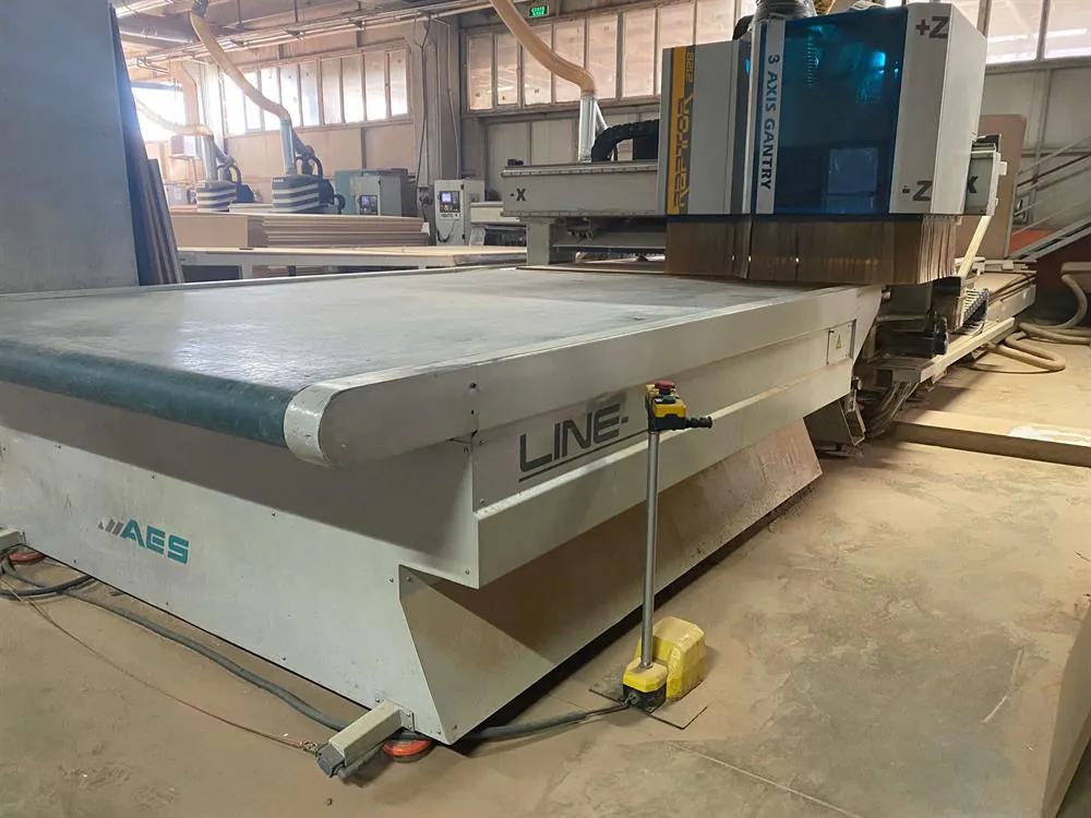 AES Raptor 2128 CNC Nesting Makinesi (2011) — 9/20