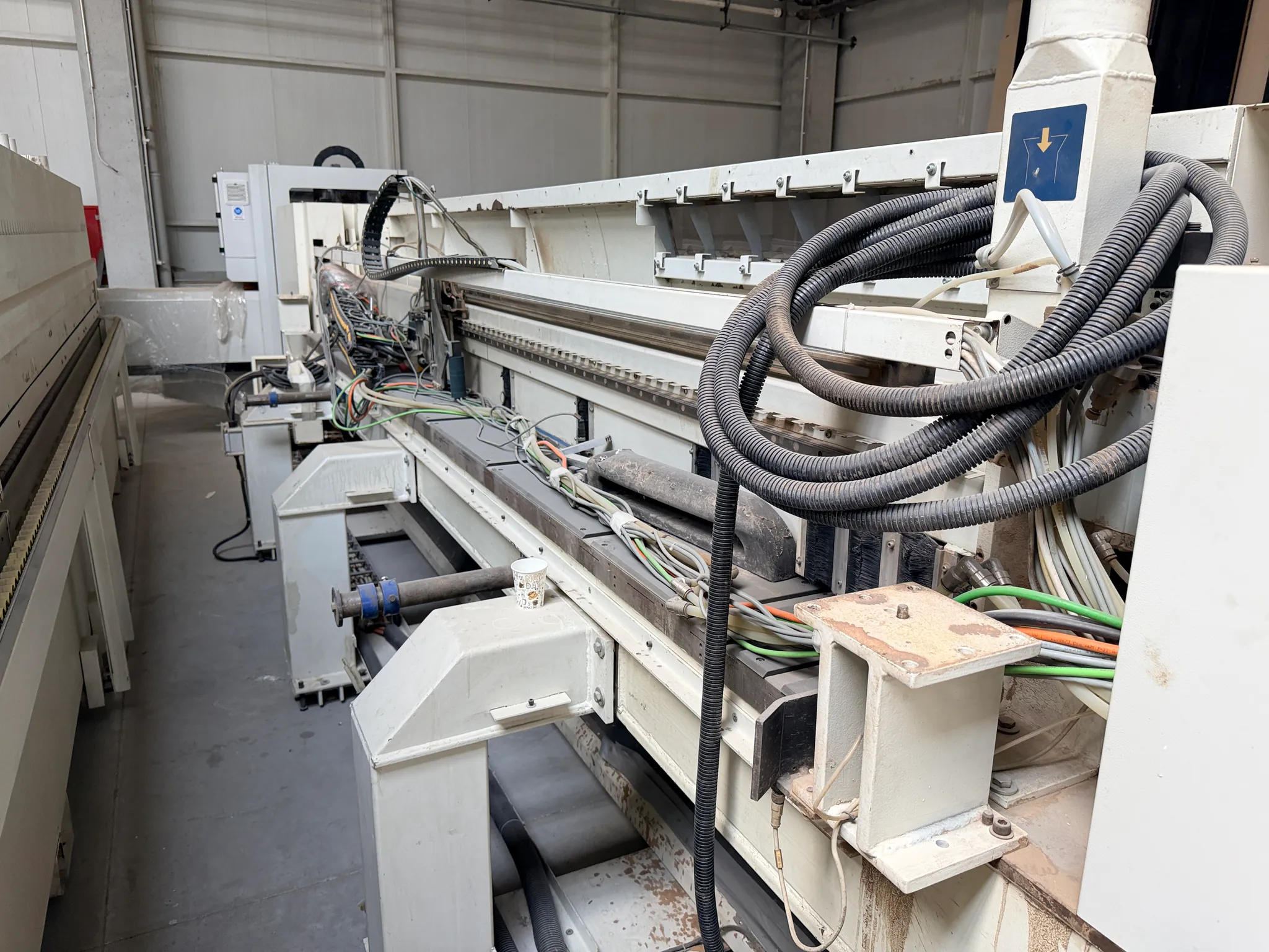 GABBIANI MACHINE GALAXY 105T BR Asansörlü Panel Ebatlama Makinesi (2006) — 6/6