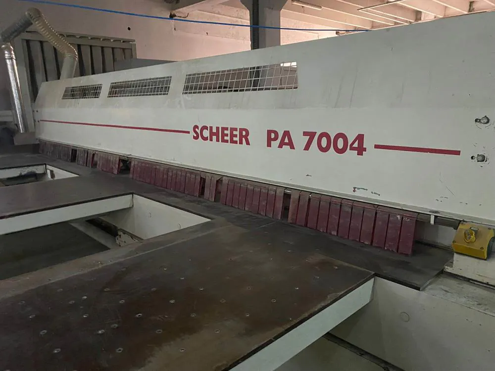 Sheer Pa 7004 Asansörlü Panel Ebatlama Makinesi (2006) — 2/10