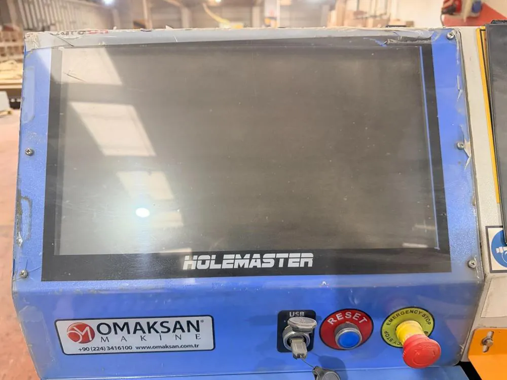 Omaksan 1650 SL CNC Delik Makinesi (2017) — 7/8