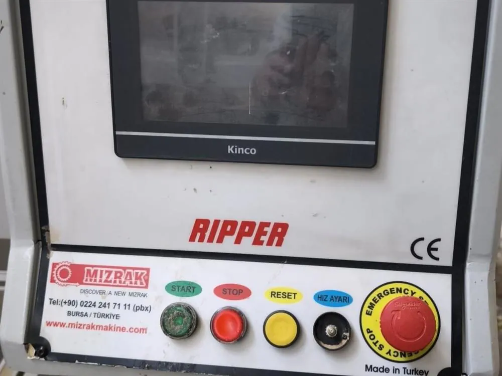 Mızrak Makine Mzk Nc Ripper Double Kapı Ebatlama Makinesi (2024) — 11/12