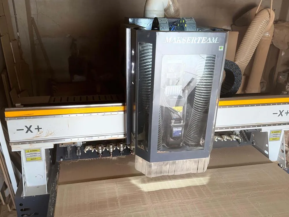 Makser Makine 2136 Premium Düz Tabla CNC Makinesi (2024) — 6/20