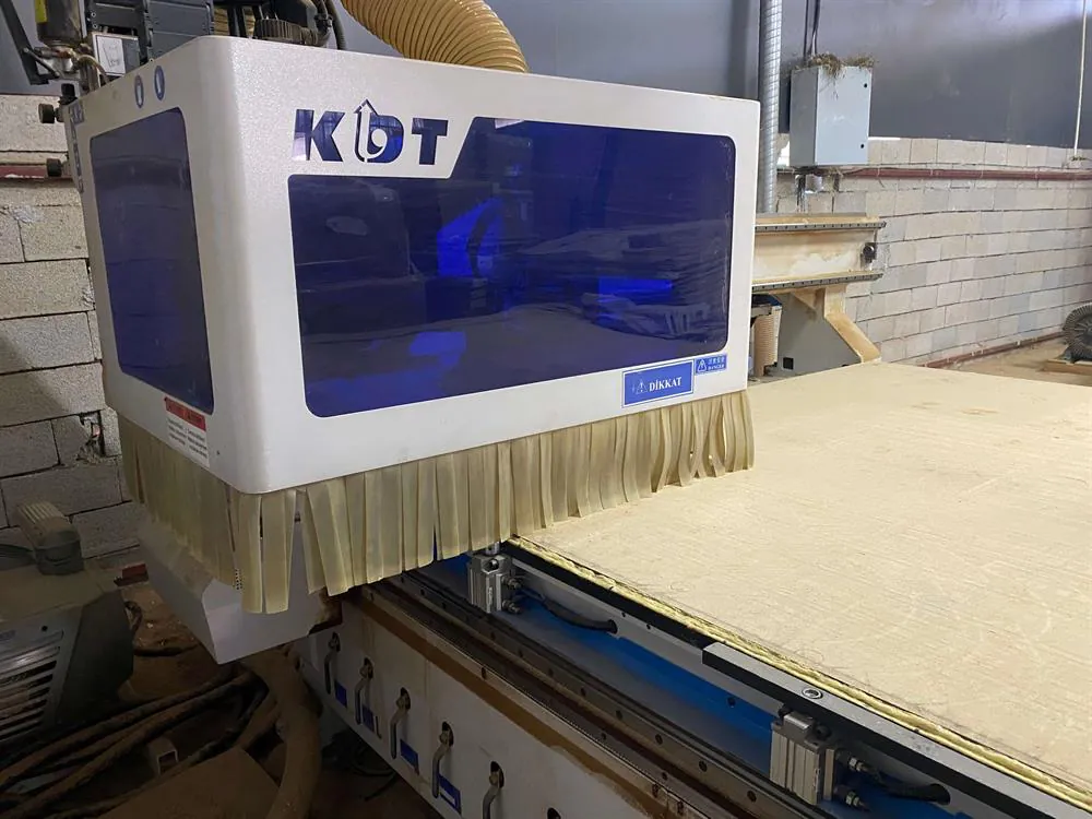 KDT Kn 2710 E Düz Tabla CNC Router (2020) — 5/16