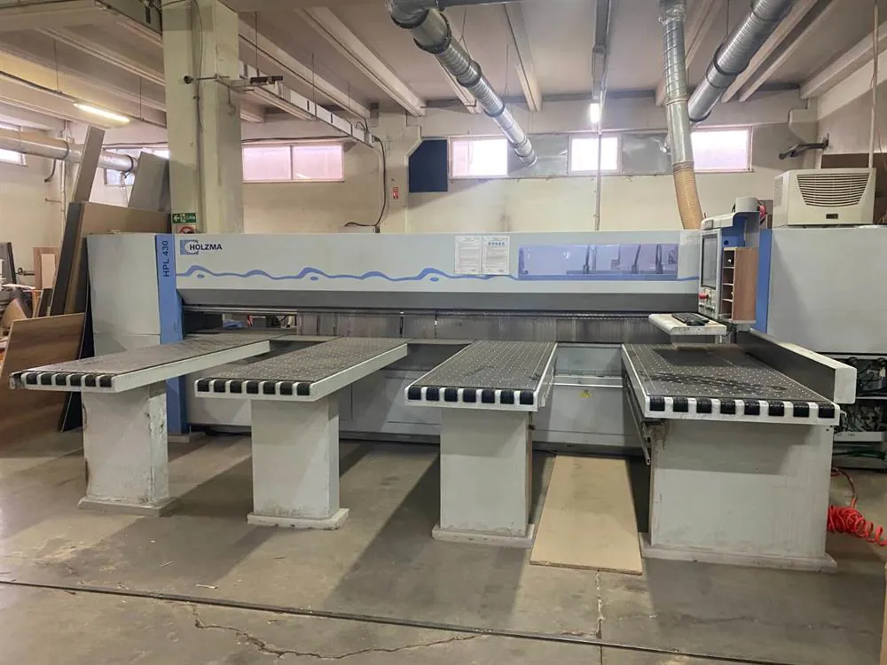 Homag Holzma Optimat HPL 430/43/22 Asansörlü Yandan Yüklemeli Panel Ebatlama Makinesi (2012) — 2/8