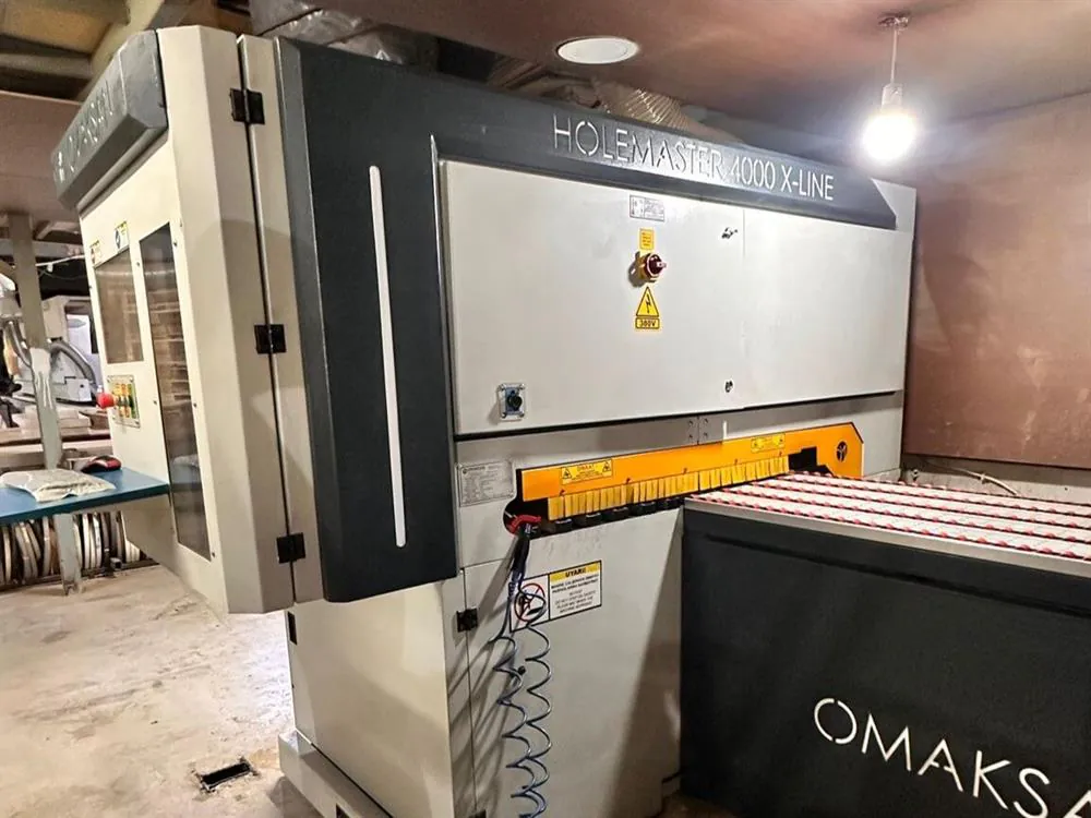 Omaksan 4000 Xline CNC Delik Makinesi (2017) — 3/10
