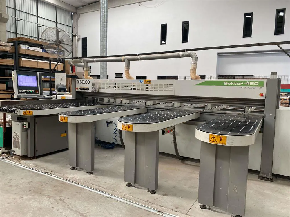 Biesse Sektor 450 Önden Yüklemeli Panel Ebatlama Makinesi (2015) — 8/15