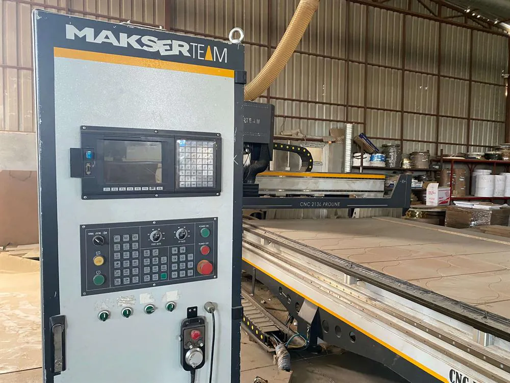 Makser Makine 2136 Proline Düz Tabla CNC Makinesi (2020) — 10/14