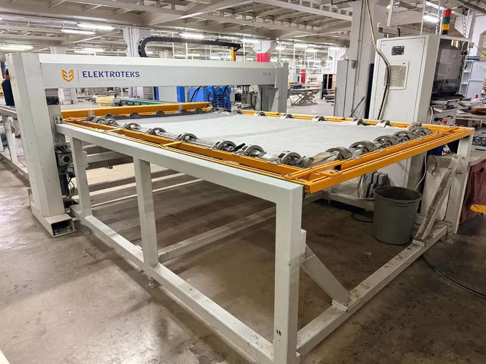 Elektroteks Felis Tek İğneli Çerçeve Tipi Kapitone Makinesi (2018) — 6/14