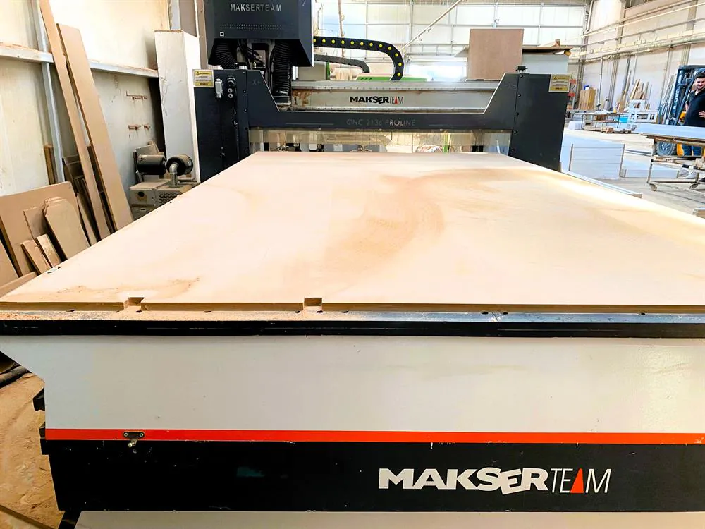 Makser Makine Proline 2136 Düz Tabla CNC Makinesi (2019) — 5/18