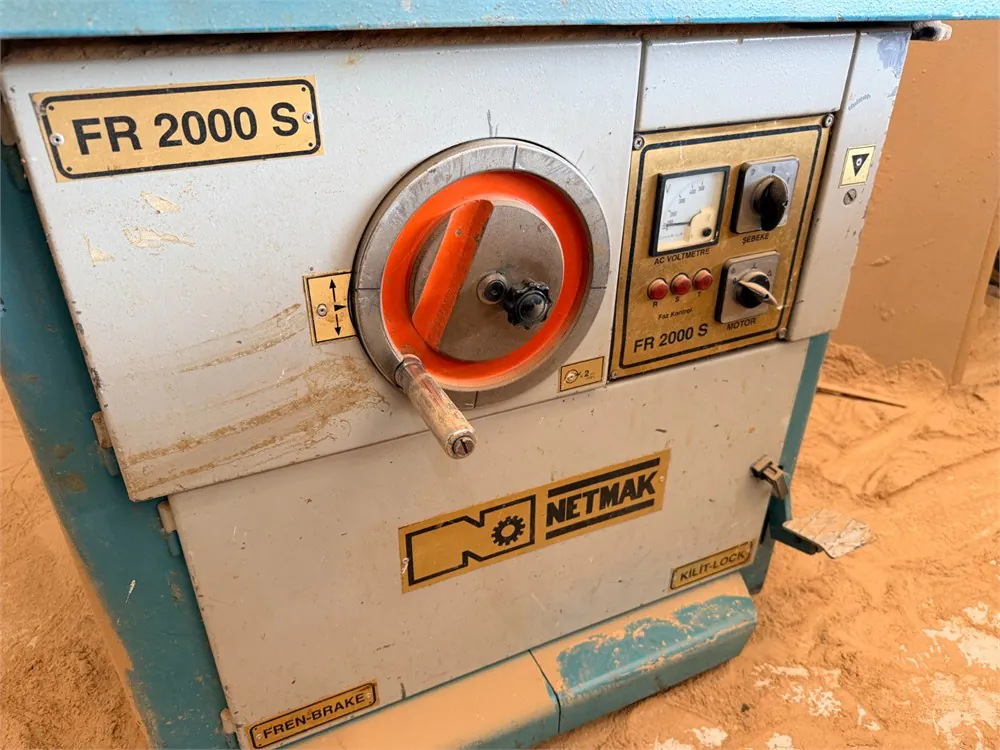 Netmak FR 2000 S Vertical Spindle Moulder — 2/3