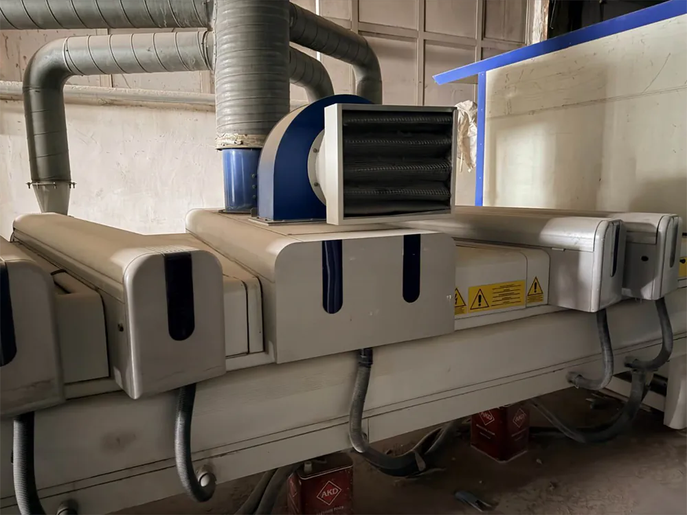 Cefla Easy 2000/D UV Curing Paint Spraying Line (2006) — 6/14