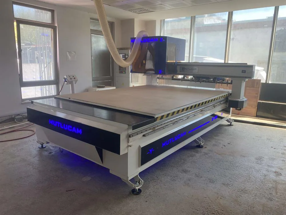 Mutlucam Makine 2128 Düz Tabla CNC Makinesi (2023) — 3/15