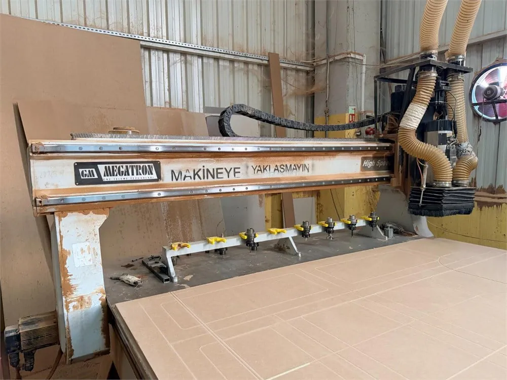 Megatron Cnc 2128 Flat Table CNC Machine (2016) — 3/7