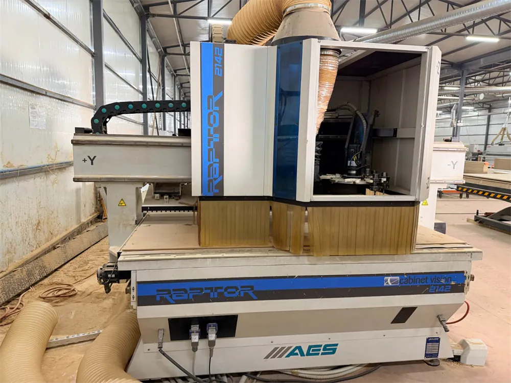AES Raptor 2142 CNC Nesting Makinesi (2017) — 5/12