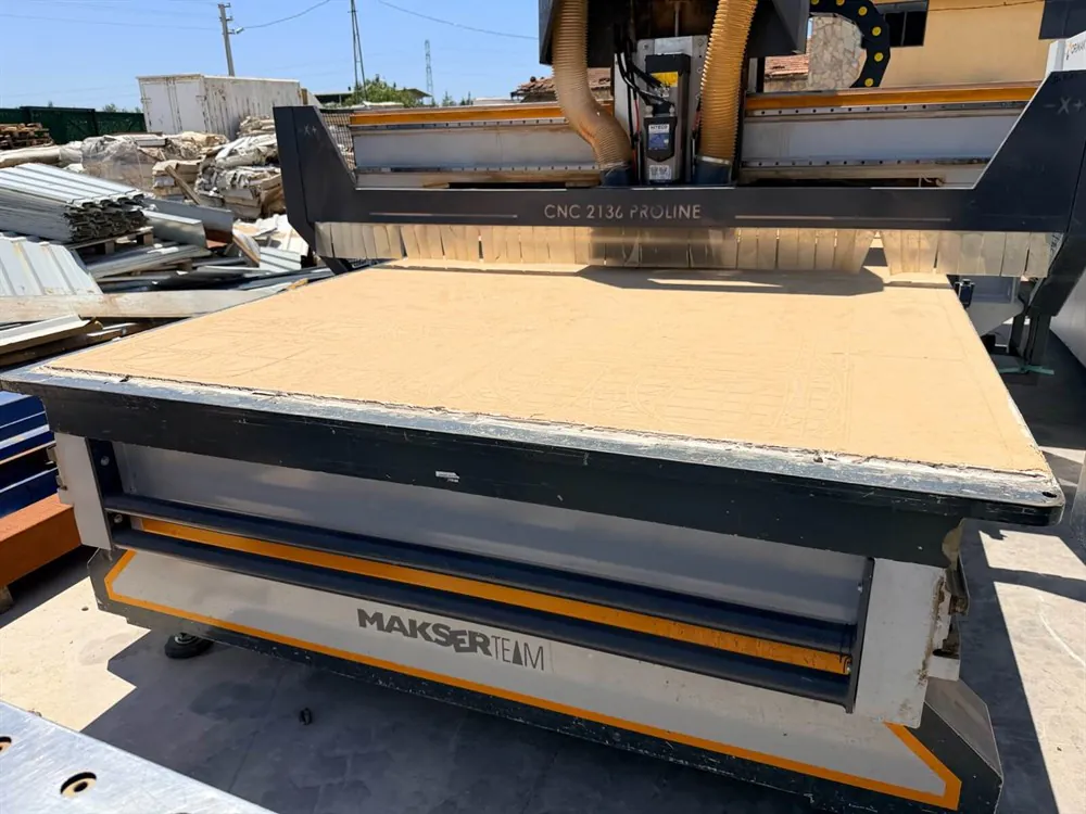 Makser Makine Proline 2136 Düz Tabla CNC Makinesi (2021) — 5/9