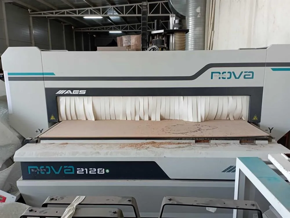 AES Süper Nova 2128 Düz Tabla CNC Nesting Makinesi (2020) — 2/10