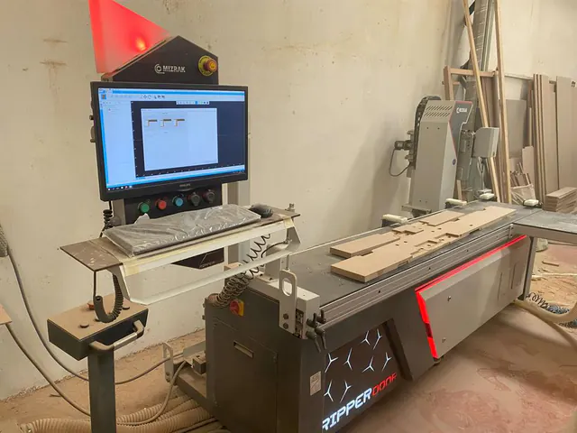 Mızrak Makine Mzk Ripper Door Kapı CNC Makinesi (2023)
