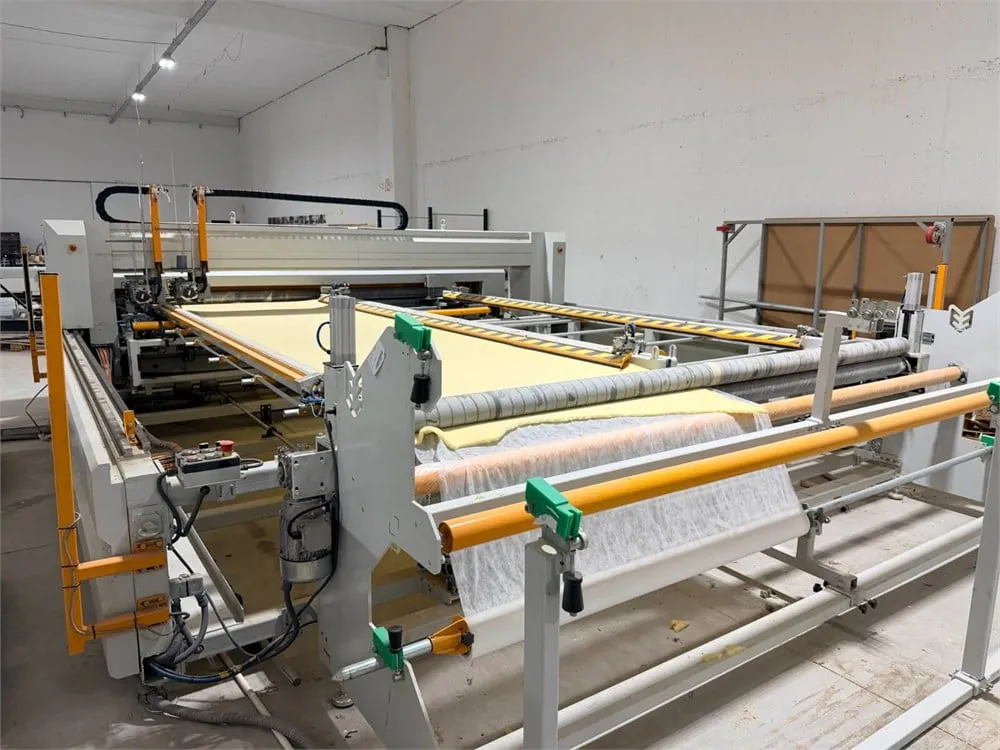 ELEKTROTEKS HYDRA Çift Kafa Çift Kasnak Kontinü Kapitone Dikiş Makinesi (2020) — 7/14