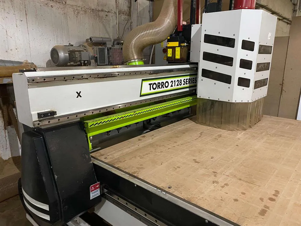 Elfamak Torro 2128 Düz Tabla CNC Makinesi (2020) — 5/13