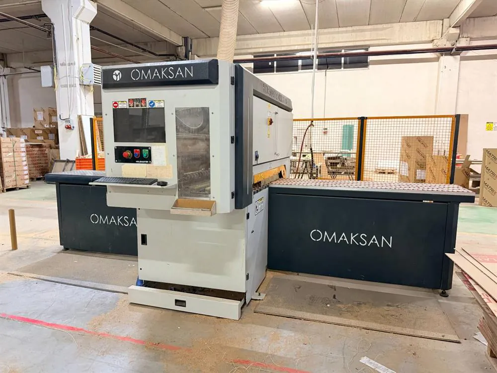 Omaksan Makine 4000 Xline CNC Delik Makinesi (2017) — 3/11