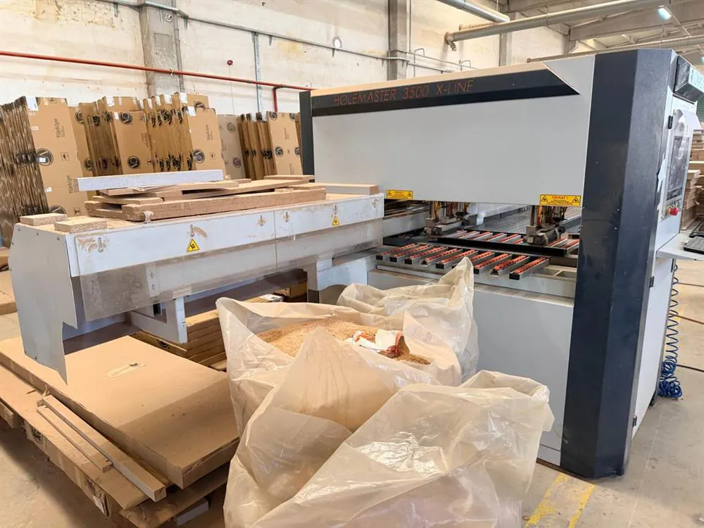 Omaksan 3500 Xline CNC Delik Makinesi — 4/8