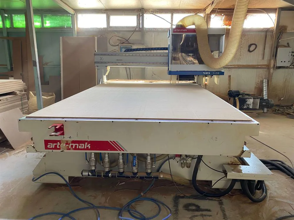 Artemak SMS 2128 Düz Tabla CNC Router (2017) — 2/9