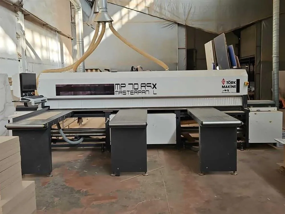 Törk Makine Mp 70 Rsx Önden Yüklemeli Panel Ebatlama Makinesi (2023) — 6/12