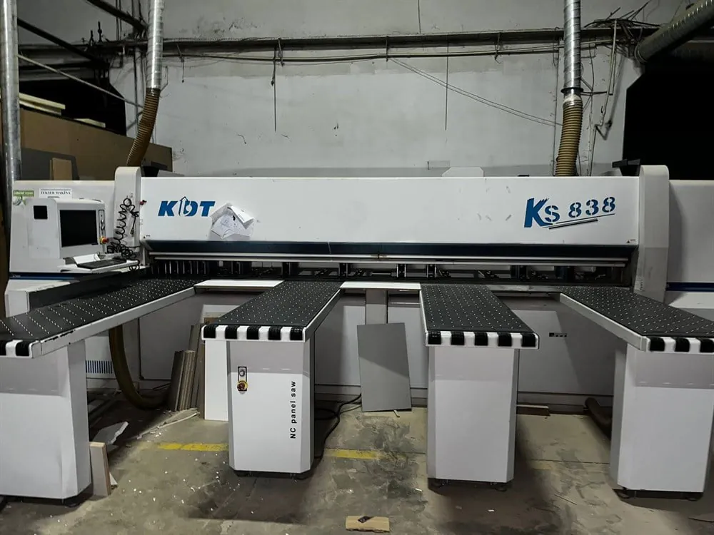 KDT KS 838 Önden Yüklemeli Panel Ebatlama Makinesi (2018) — 3/4