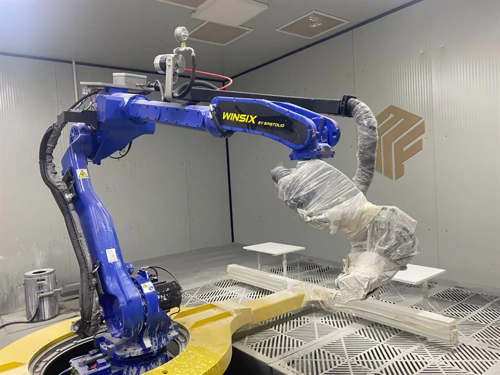 Yaskawa Eras 1000 YR-1-06VXHL 20-A00 Robot Kol Boya Atım Makinesi (2023) — 2/10