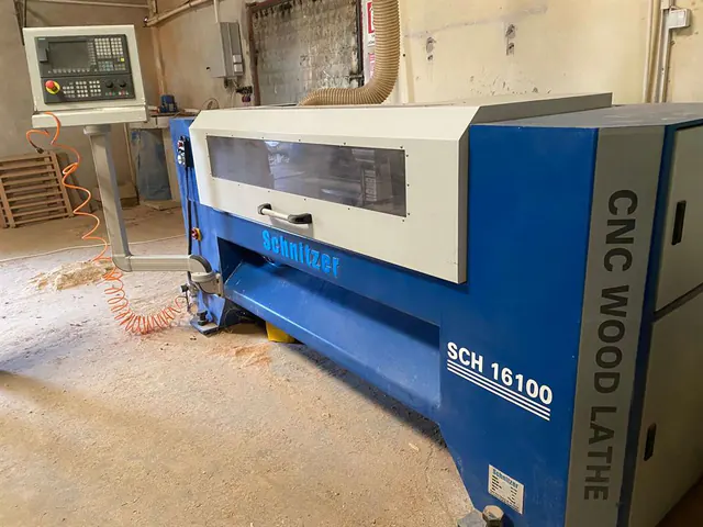 Schnitzer SCH 16100 CNC Ahşap Torna Makinesi (2017)