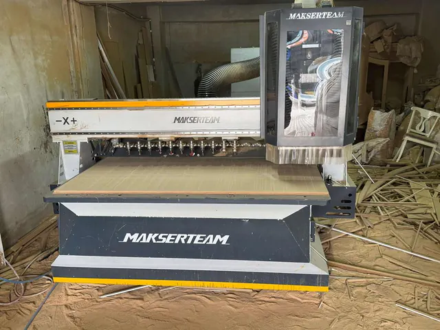 Makser Makine 2136 Premium Düz Tabla CNC Makinesi (2024)