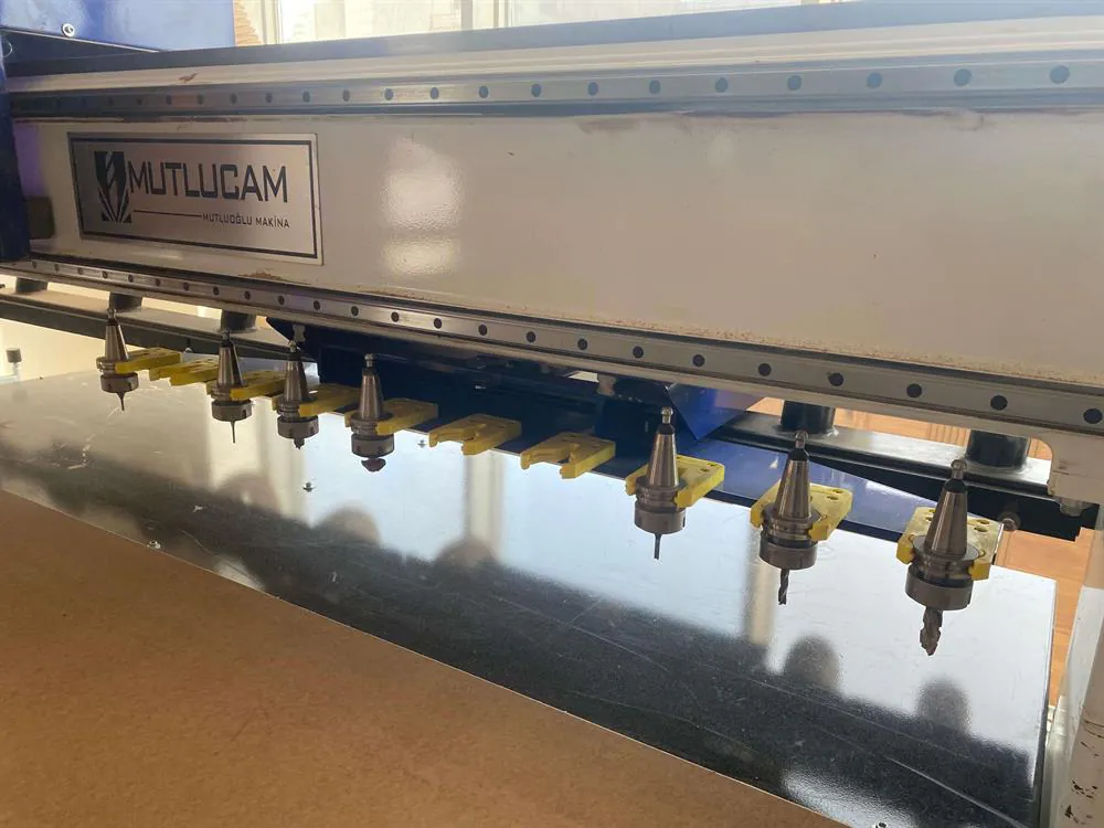 Mutlucam Makine 2128 Düz Tabla CNC Makinesi (2023) — 9/15