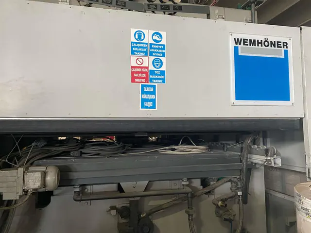 Wemhöner Vario Pres Pröfesyonel 3000 Membran Pres Makinesi (1999)