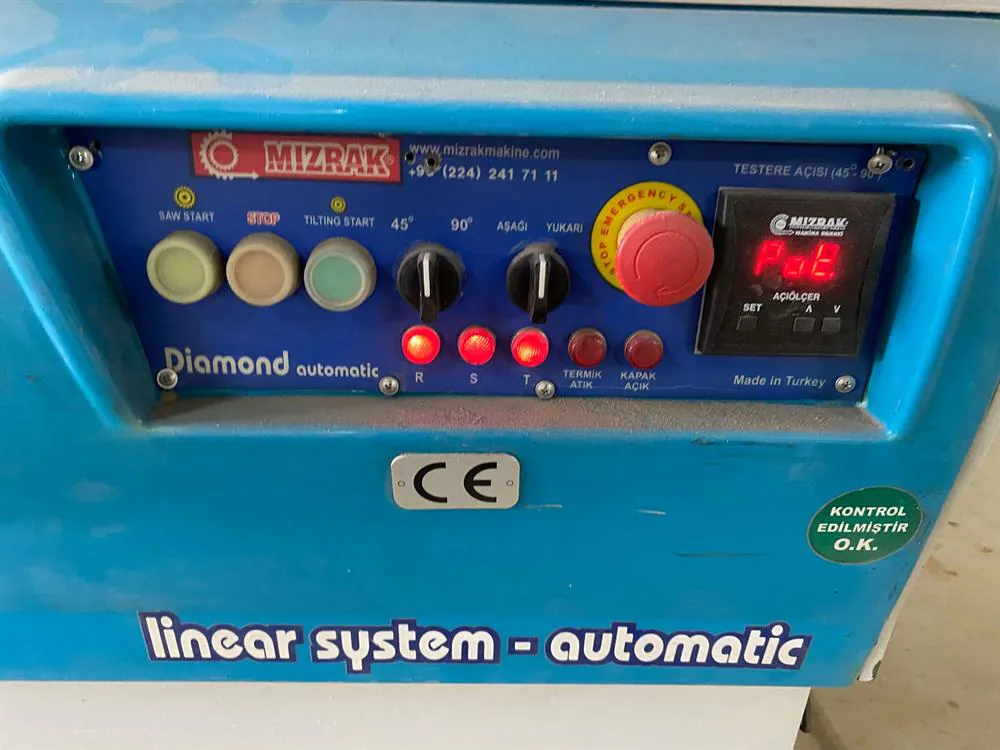 Mızrak Makine Diamond S 3200 Çizicili Yatar Daire Testere (2016) — 7/9