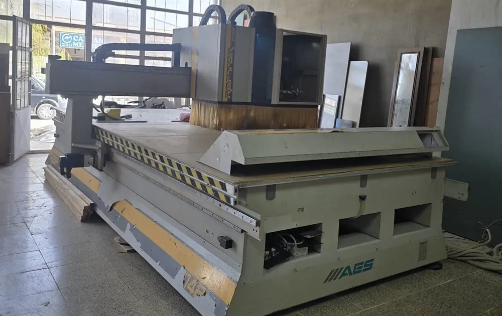 AES Raptor 2142 Düz Tabla CNC Router (2011) — 3/11